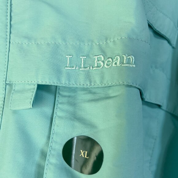 Men's LL Bean Tropicwear Long Sleeve Shirt Sz XL - Picture 5 of 5